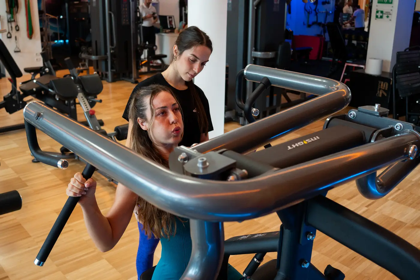 Allenamento sulle macchine isotoniche